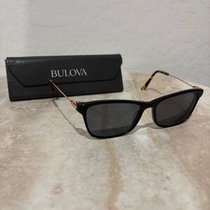 Bulova Afton square shaped eyeglasses/sunglasses